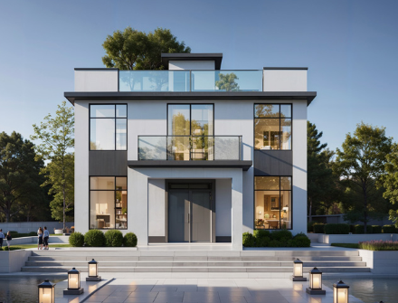 二層獨(dú)棟別墅圖、二層網(wǎng)紅別墅圖紙、130平2房2廳1廚1衛(wèi)、A039..