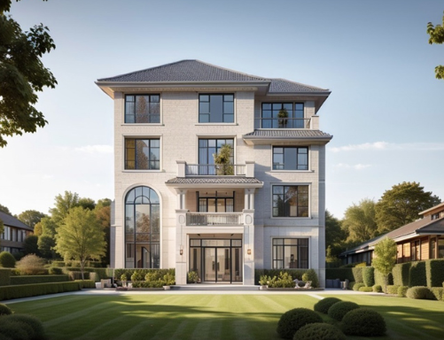 14x10米自建房設(shè)計(jì)圖紙,四層小別墅設(shè)計(jì)_A052