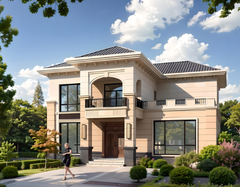 這套別墅設(shè)計(jì)圖，觸動(dòng)你的心，會(huì)讓你愛(ài)不釋手！P216