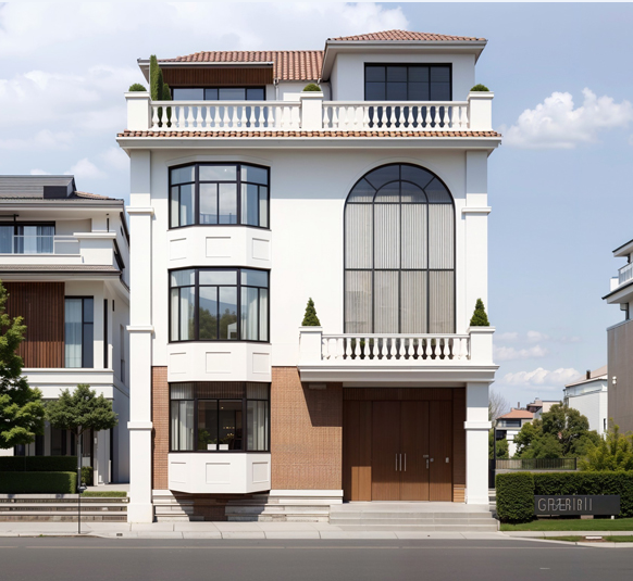 新農(nóng)村自建房別墅圖紙，三層房屋首層車(chē)庫(kù)設(shè)計(jì)_07