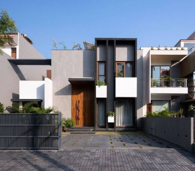 新農(nóng)村自建房設(shè)計(jì)圖，簡(jiǎn)約兩層住宅別墅