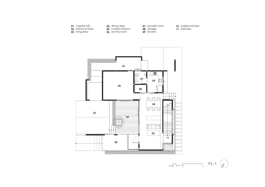 住宅自建房平面圖