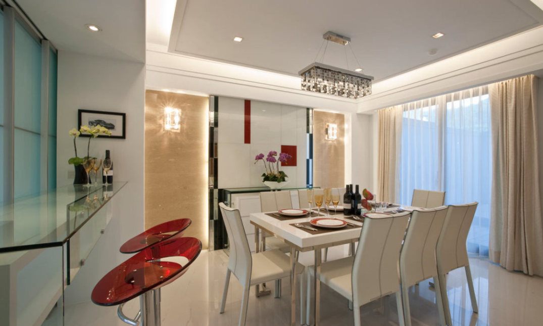 現(xiàn)代風(fēng)格餐廳欣賞圖