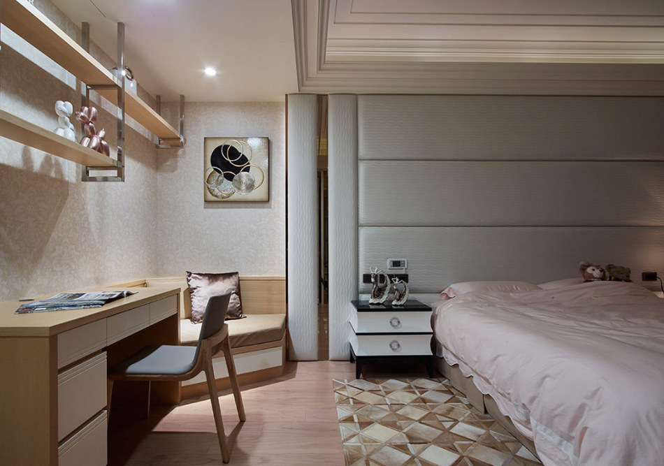 新古典小女孩房欣賞圖