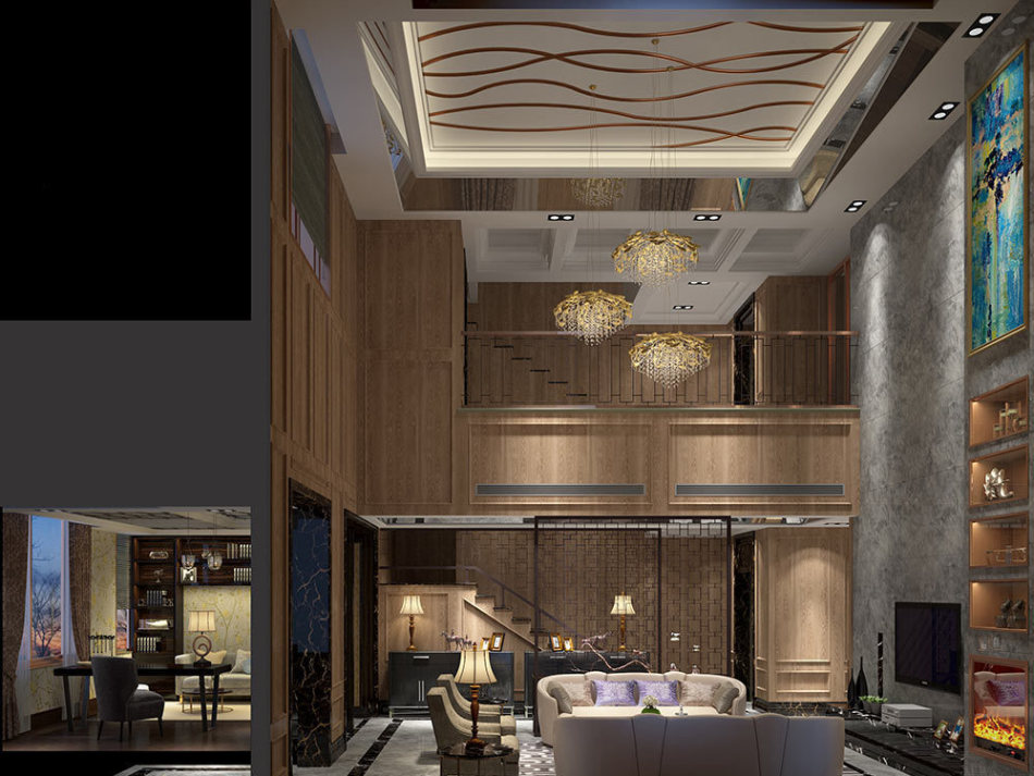 奢華風格混搭手法裝修案例