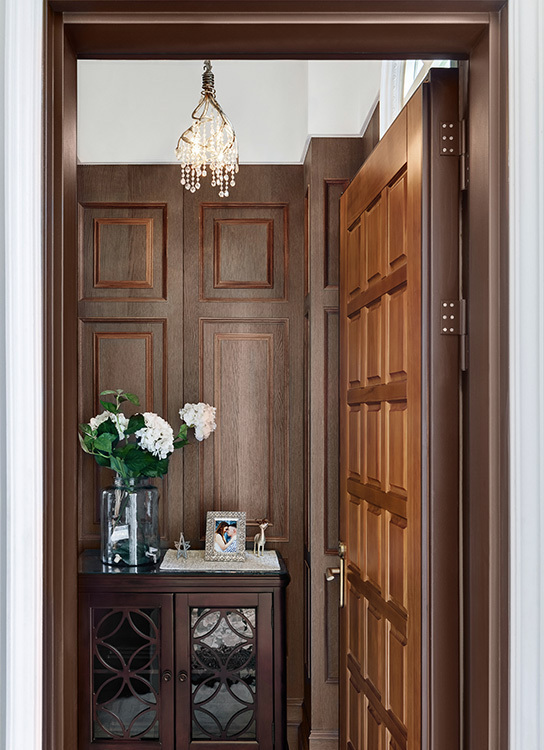 美式風(fēng)格玄關(guān)圖片