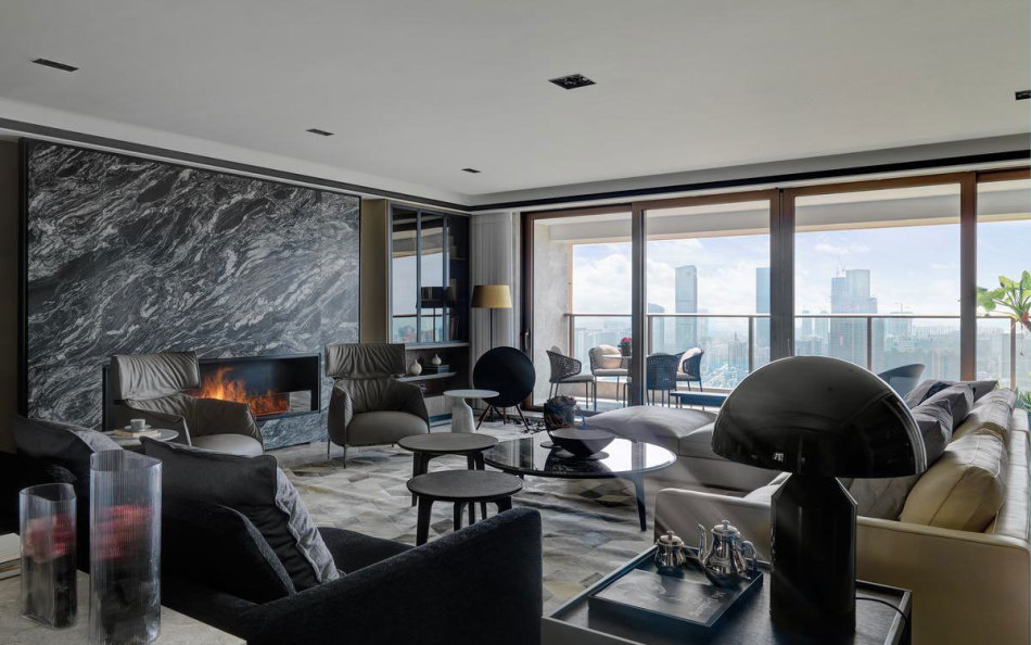 現(xiàn)代風格客廳（一）裝修效果圖