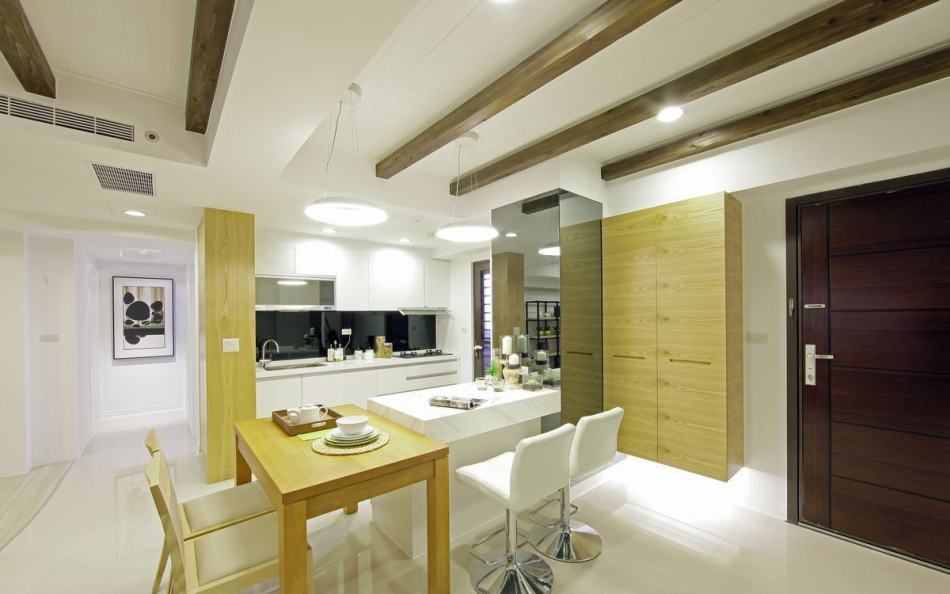 鄉(xiāng)村風格餐廳效果圖