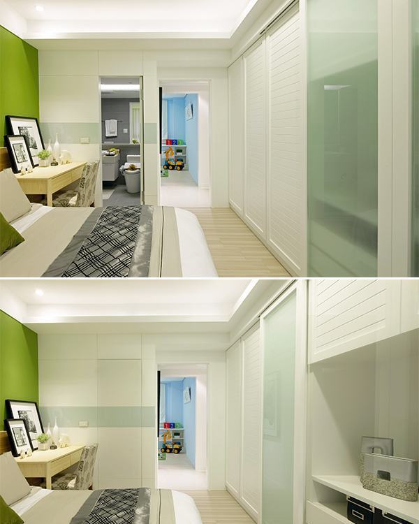 鄉(xiāng)村風格衣柜門片效果圖