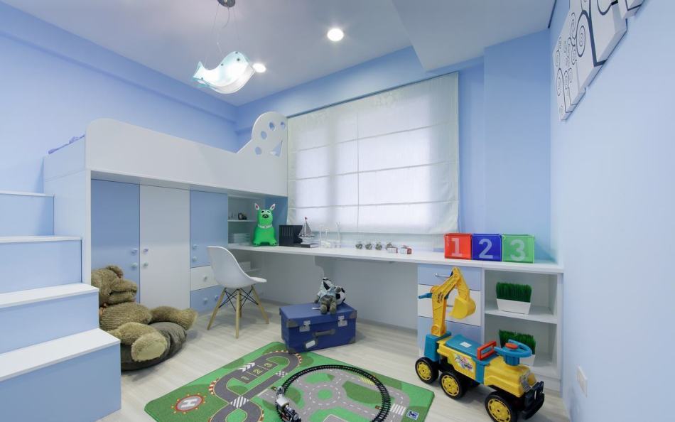 鄉(xiāng)村風格小孩房效果圖