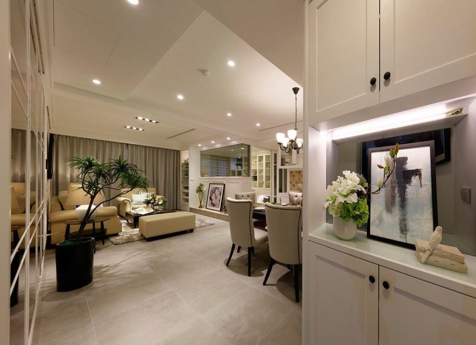 美式風(fēng)格玄關(guān)設(shè)計圖片