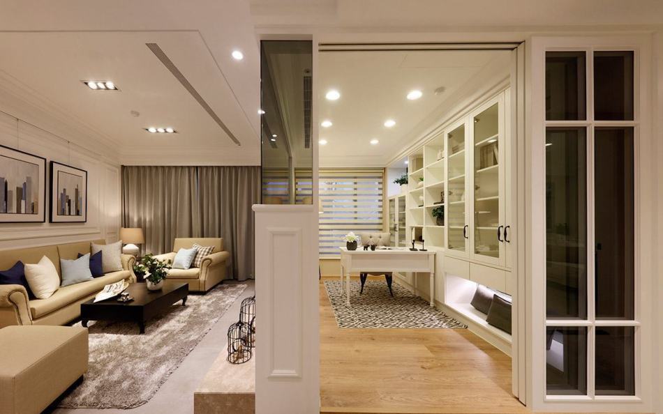 美式風(fēng)格轉(zhuǎn)角延伸設(shè)計圖片