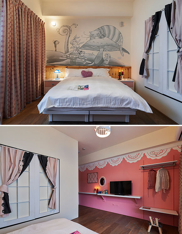 繽紛童趣愛(ài)麗絲夢(mèng)游仙境裝修案例