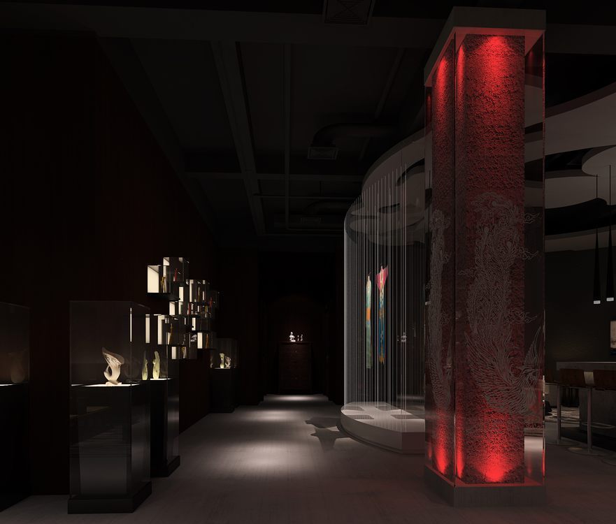 東方風(fēng)格蒙族服飾展示設(shè)計(jì)效果圖