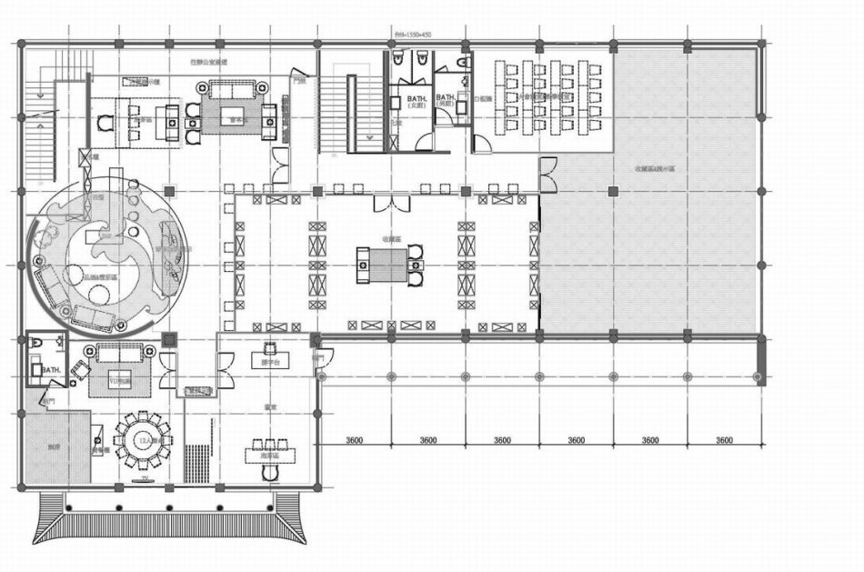 東方風(fēng)格平面配置圖設(shè)計(jì)效果圖