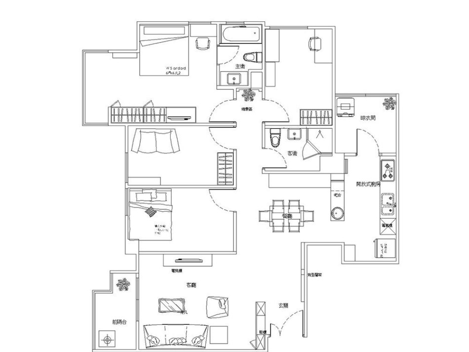鄉(xiāng)村風格平面圖欣賞圖