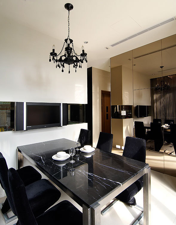 現(xiàn)代風(fēng)格餐廳裝修圖片