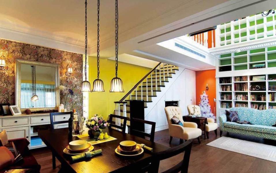 美式風(fēng)格效果圖