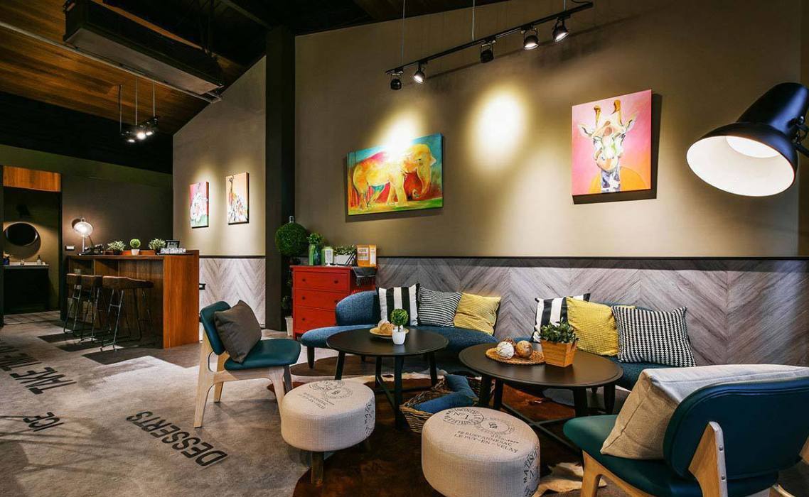 混搭風(fēng)地坪設(shè)計(jì)裝修效果圖