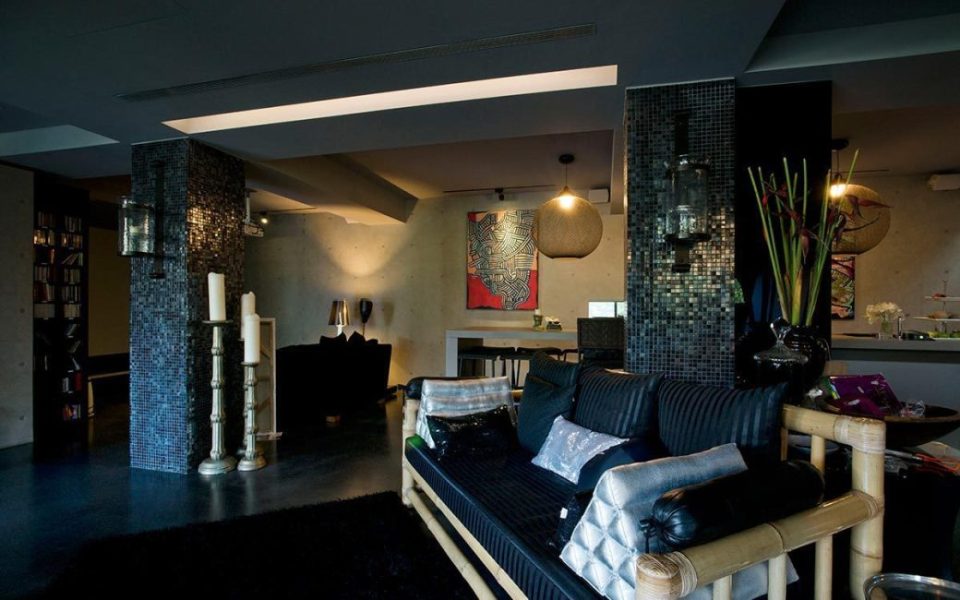 混搭風(fēng)柱體裝飾設(shè)計(jì)圖片