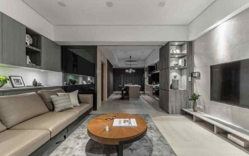 現(xiàn)代風格彈性隔間裝修案例